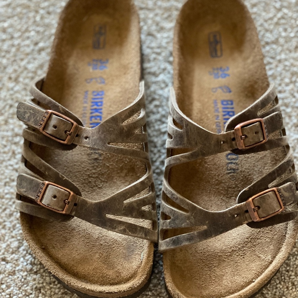 Birks size 36 soft footbed.